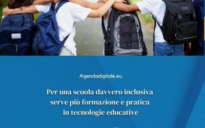 Per una scuola davvero inclusiva serve più formazione e pratica in tecnologie educative
